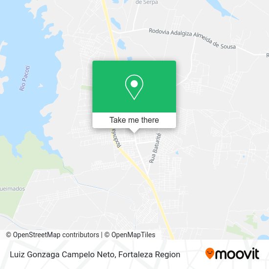 Luiz Gonzaga Campelo Neto map