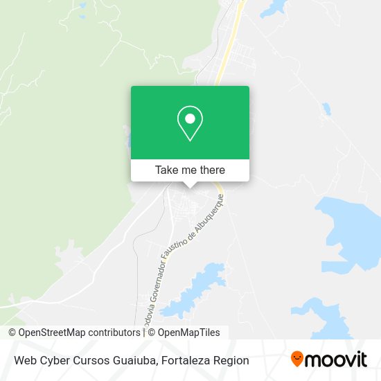Web Cyber Cursos Guaiuba map