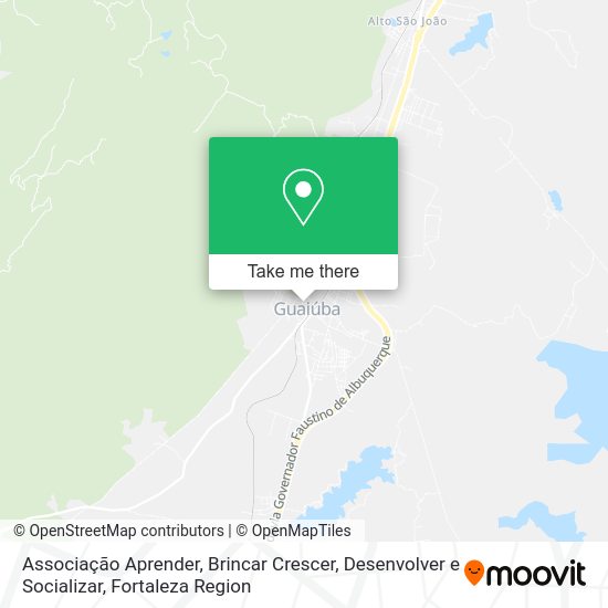 Associação Aprender, Brincar Crescer, Desenvolver e Socializar map