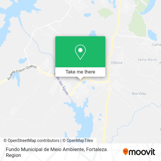 Fundo Municipal de Meio Ambiente map