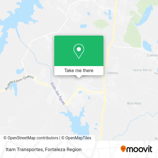 Itam Transportes map