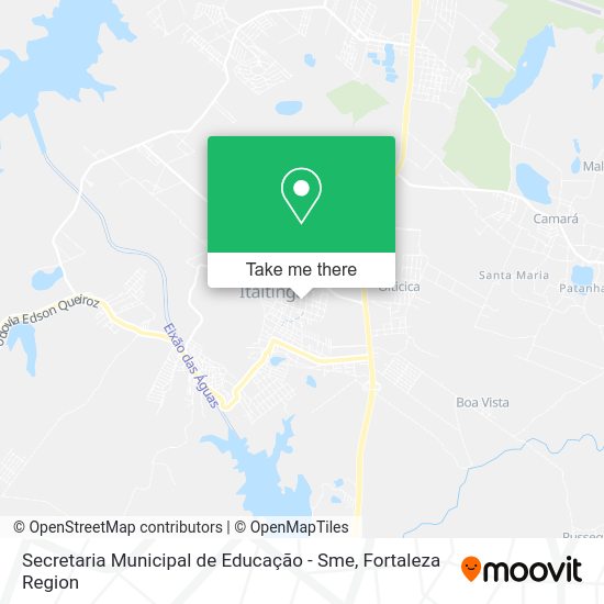 Secretaria Municipal de Educação - Sme map