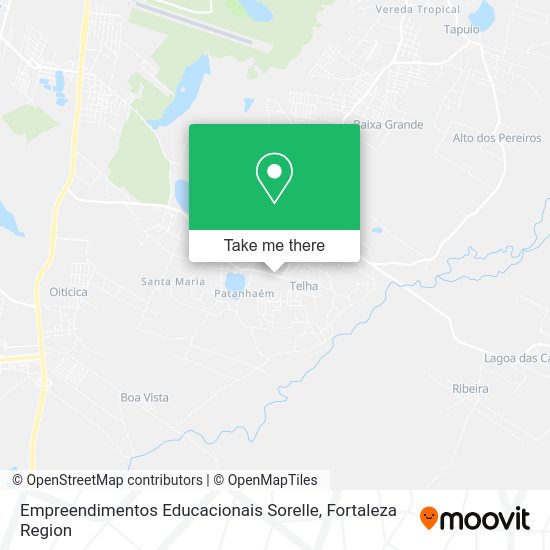 Empreendimentos Educacionais Sorelle map