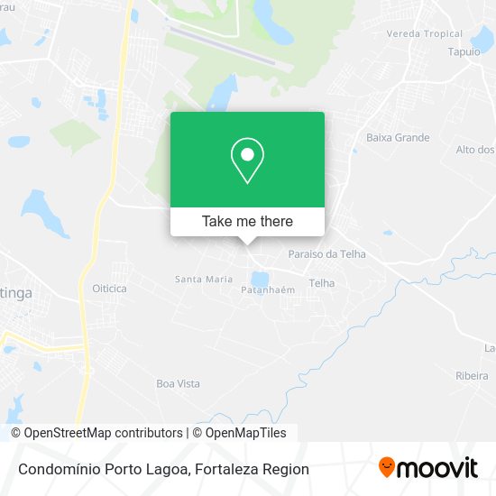 Condomínio Porto Lagoa map