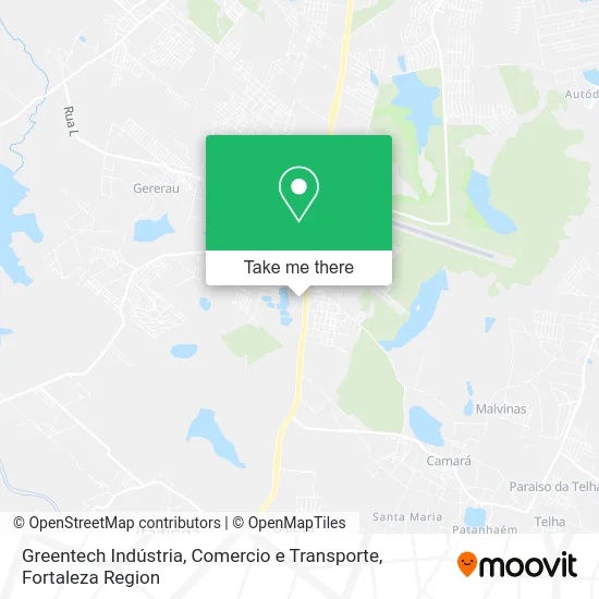 Greentech Indústria, Comercio e Transporte map