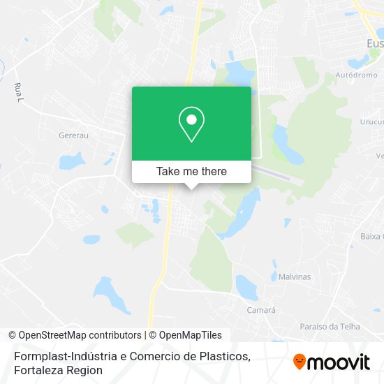 Formplast-Indústria e Comercio de Plasticos map