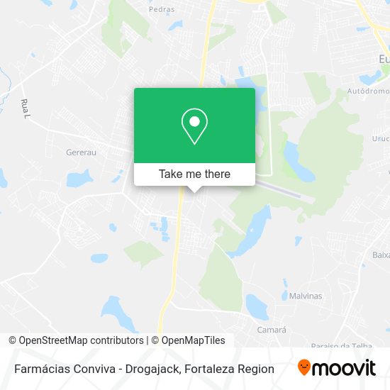 Farmácias Conviva - Drogajack map