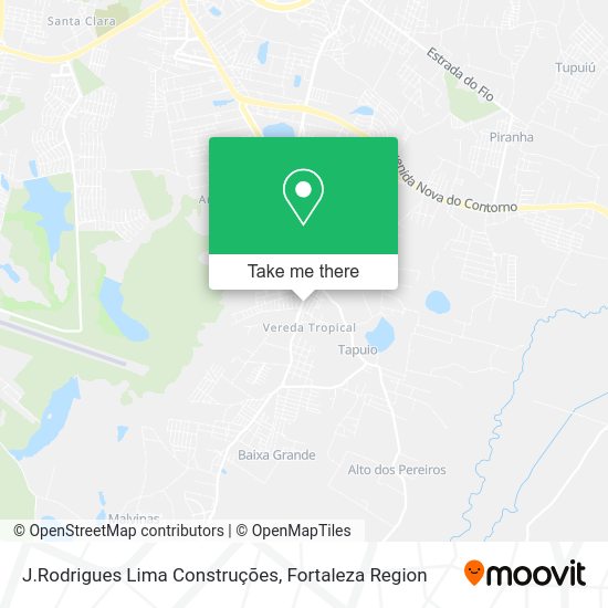 J.Rodrigues Lima Construções map