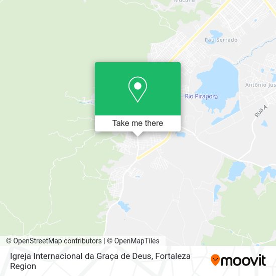 Igreja Internacional da Graça de Deus map