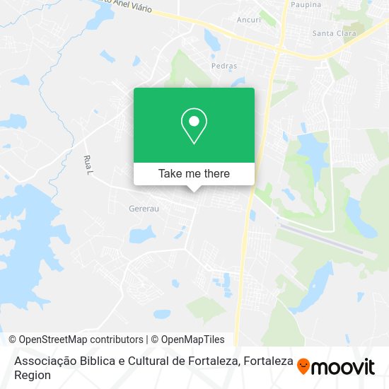 Associação Biblica e Cultural de Fortaleza map