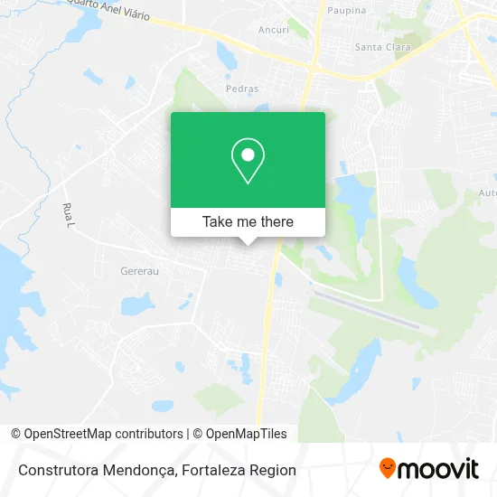 Construtora Mendonça map