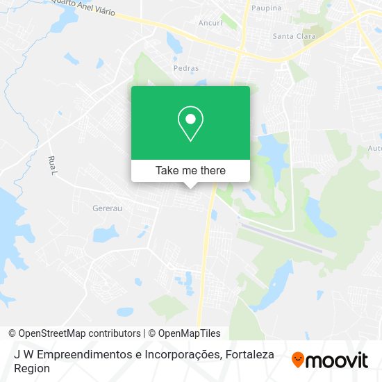J W Empreendimentos e Incorporações map