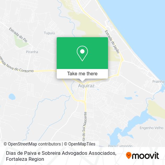 Dias de Paiva e Sobreira Advogados Associados map