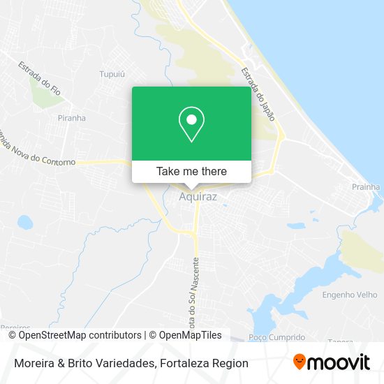 Moreira & Brito Variedades map