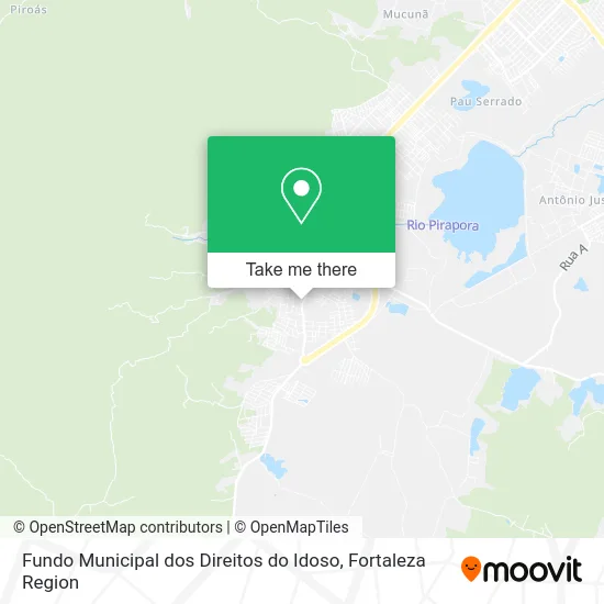 Fundo Municipal dos Direitos do Idoso map