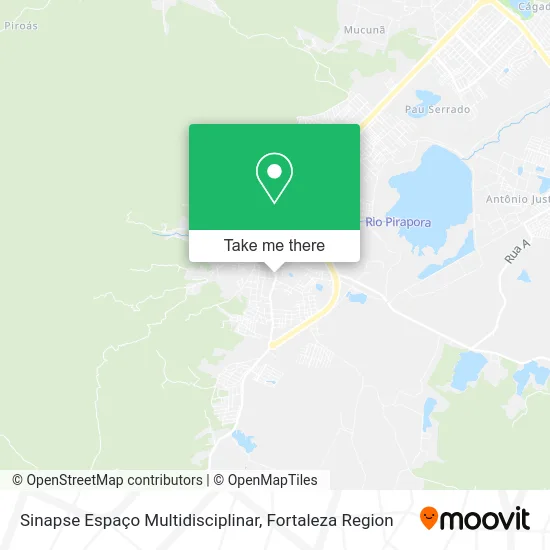 Sinapse Espaço Multidisciplinar map