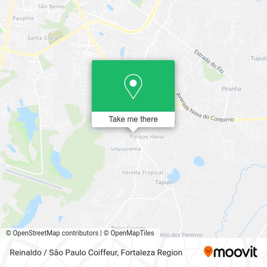 Reinaldo / São Paulo Coiffeur map