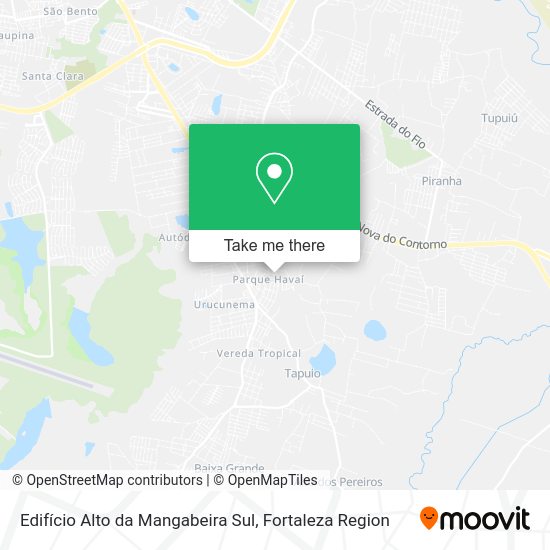Edifício Alto da Mangabeira Sul map