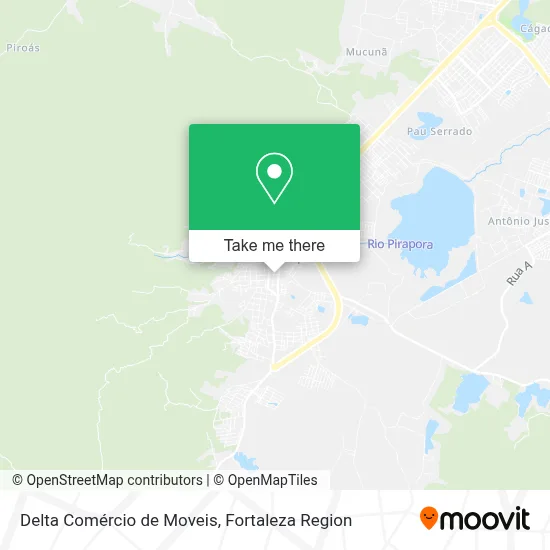 Delta Comércio de Moveis map