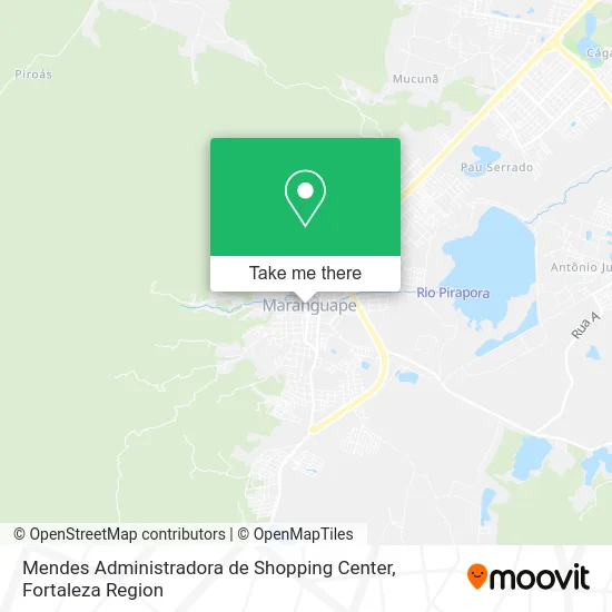 Mendes Administradora de Shopping Center map