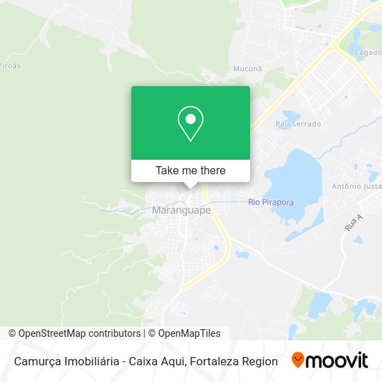 Camurça Imobiliária - Caixa Aqui map