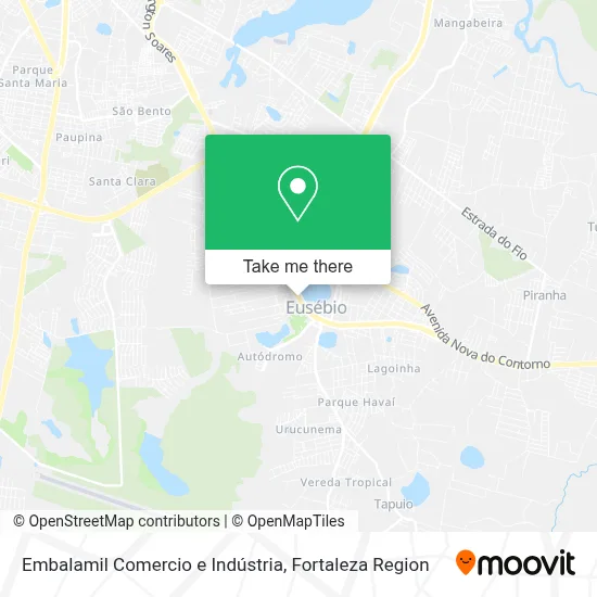 Embalamil Comercio e Indústria map