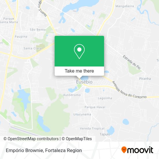 Empório Brownie map