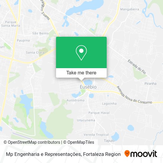 Mp Engenharia e Representações map