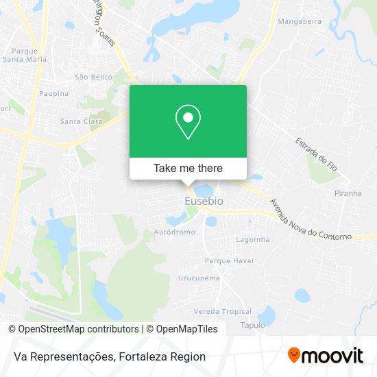 Va Representações map