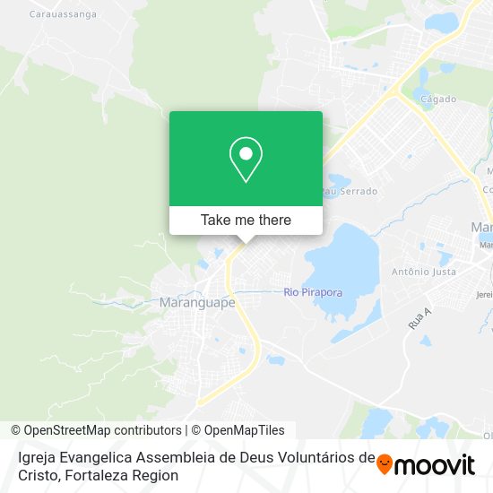 Igreja Evangelica Assembleia de Deus Voluntários de Cristo map