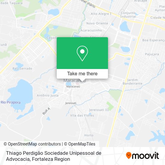 Thiago Perdigão Sociedade Unipessoal de Advocacia map