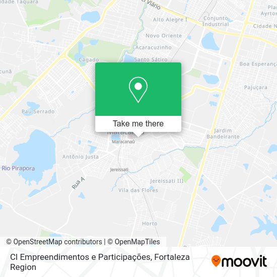 Cl Empreendimentos e Participações map