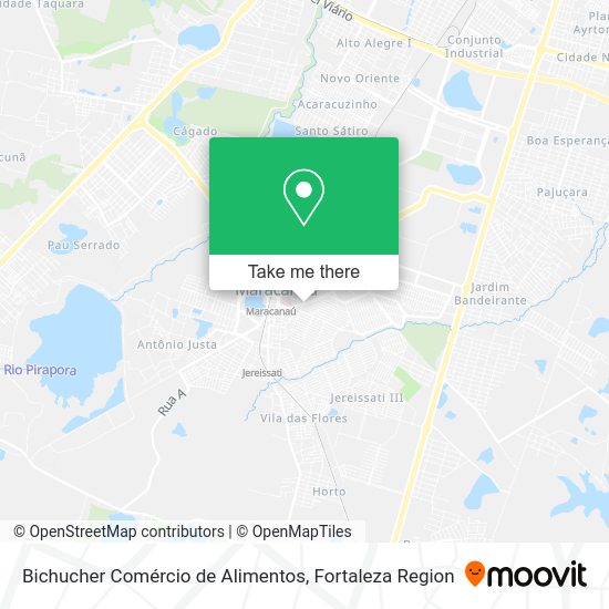 Bichucher Comércio de Alimentos map