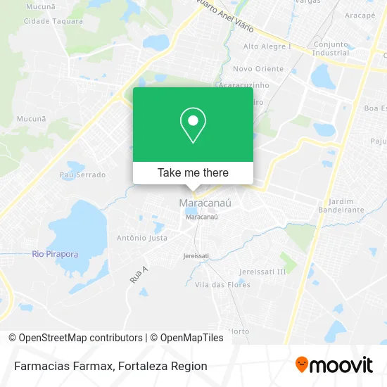 Farmacias Farmax map