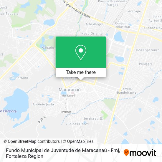 Fundo Municipal de Juventude de Maracanaú - Fmj map