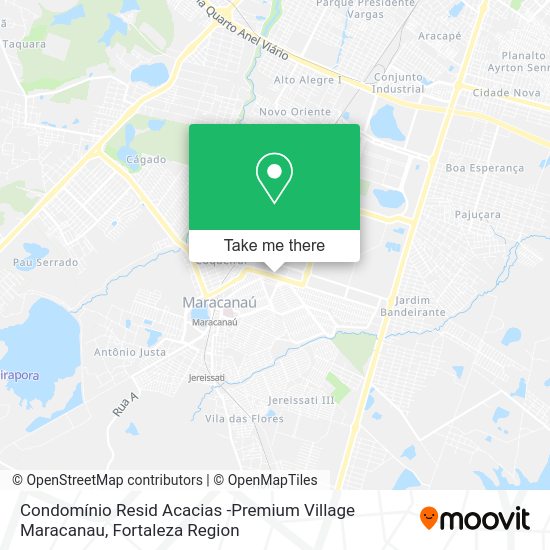 Condomínio Resid Acacias -Premium Village Maracanau map
