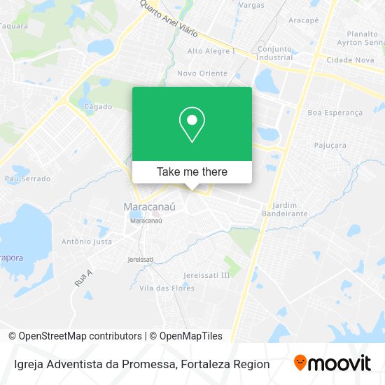 Igreja Adventista da Promessa map