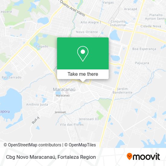 Cbg Novo Maracanaú map