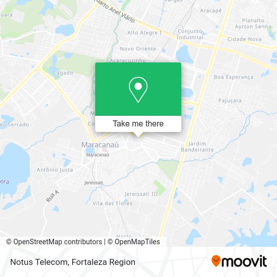 Notus Telecom map