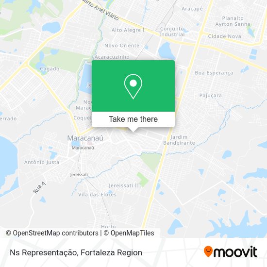 Ns Representação map