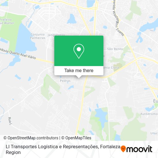 Ll Transportes Logística e Representações map