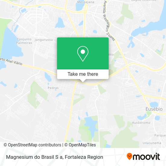 Magnesium do Brasil S a map