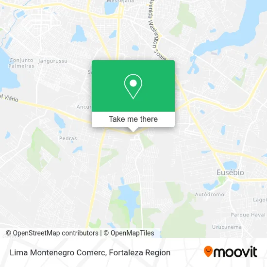 Lima Montenegro Comerc map