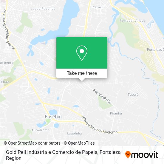 Gold Pell Indústria e Comercio de Papeis map