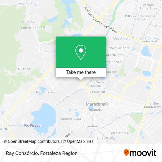 Ray Consórcio map