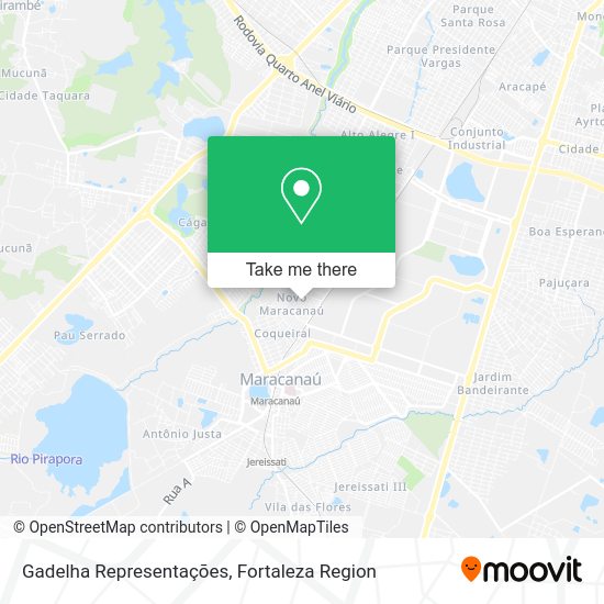 Gadelha Representações map