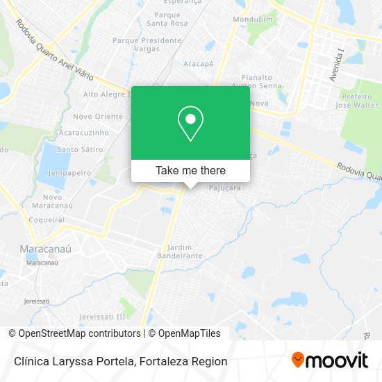 Clínica Laryssa Portela map