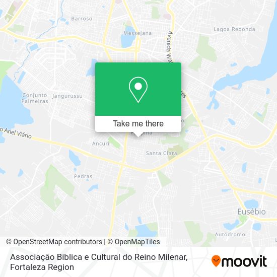 Associação Biblica e Cultural do Reino Milenar map