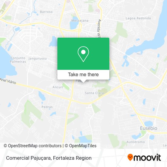 Comercial Pajuçara map