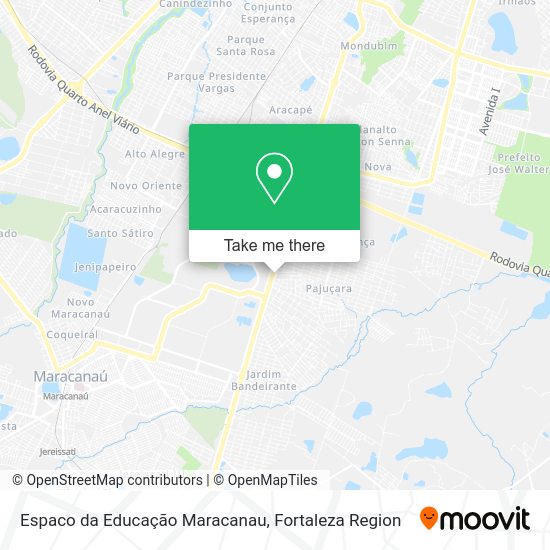 Espaco da Educação Maracanau map